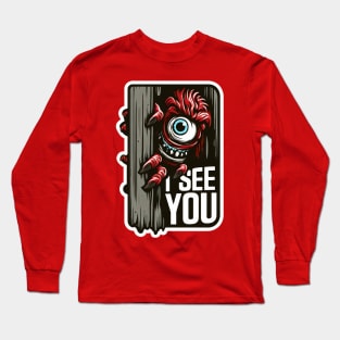 I SEE YOU Monster Long Sleeve T-Shirt